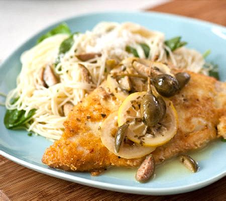 parmigiano reggiano crusted chicken piccata Recipes