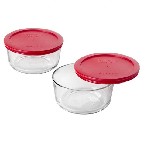 Pyrex Simply Store 4 Cup Glass Bowl Value Pack, Set of 2 - Walmart.com ...