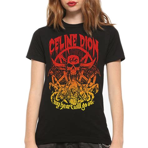 Celine Dion Heavy Metal T-Shirt My Heart Will Go On Shirt | Etsy