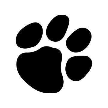 Tiger Paw Prints Clip Art