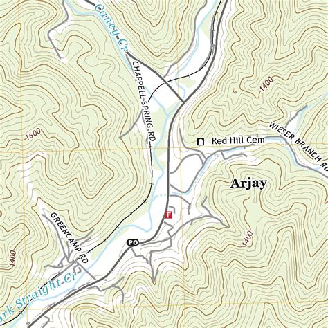 Pineville, KY (2019, 24000-Scale) Map by United States Geological Survey | Avenza Maps