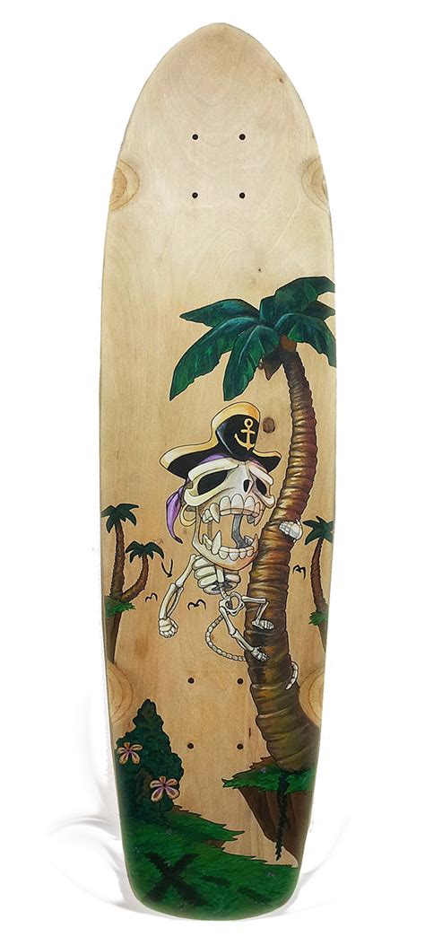 Custom Longboard Deck on Behance