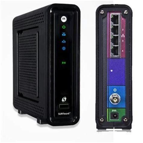 Motorola SBG6580 SURFboard Hi Performance Wireless N Cable Modem Gateway 4-Port Ethernet DOCSIS ...