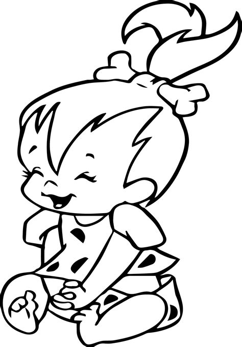 Flintstones Betty Coloring Pages