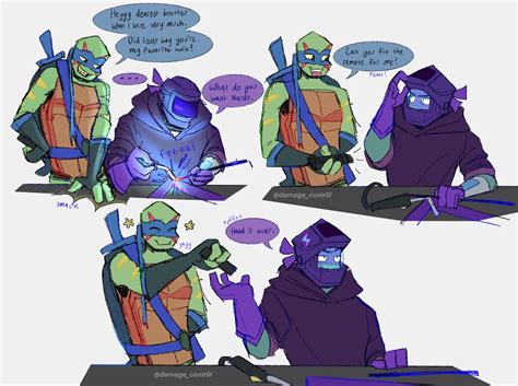 rottmnt fanart ! | @/damage_contr0l on twt! | Teenage mutant ninja turtles art, Teenage mutant ...