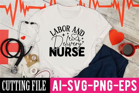 Labor and Delivery Nurse SVG Graphic by MK_Design Store · Creative Fabrica