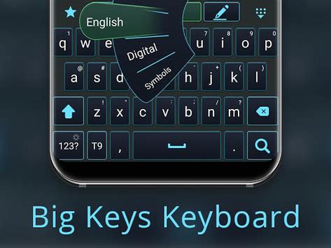 Big keys for typing keyboard APK Download For Free