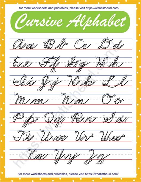 Images Of Cursive Alphabet