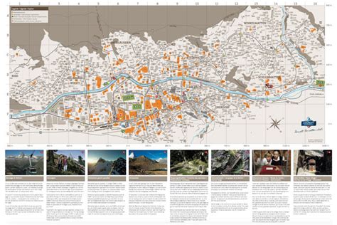 Street map of Zermatt | Zermatt, Switzerland