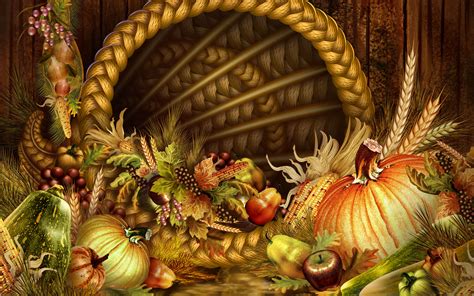 🔥 Download Thanksgiving Harvest Basket Wallpaper Desktop Background by ...