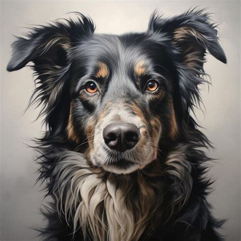 Premium AI Image | A dog art prints