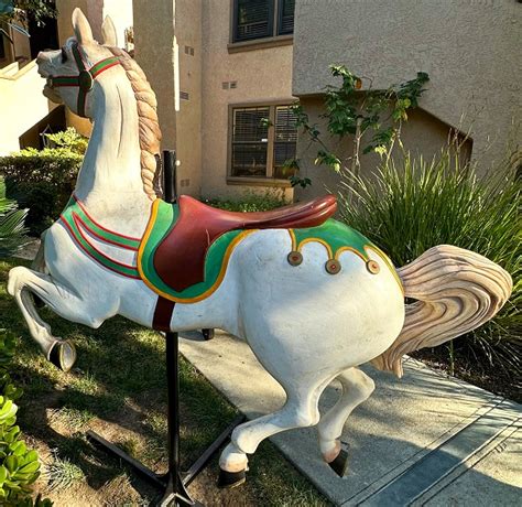 Dentzel-Inspired Contemporary Carousel Horse | Carousel & Rocking Horses