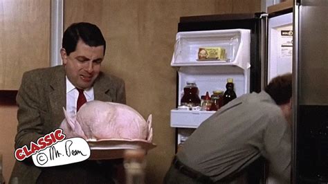 Mr Bean Prepares The Turkey For Christmas! | Mr Bean: The Movie | Classic Mr Bean - YouTube