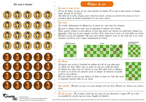 L'activité du mercredi : Le jeu de dames - GraphiCK-Kids