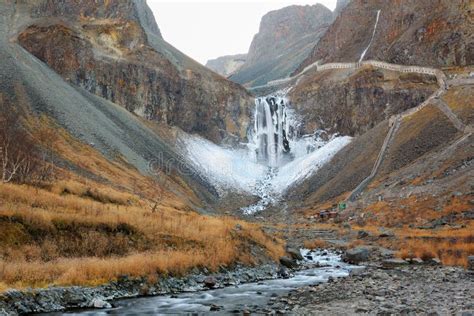 Changbai Waterfall stock photo. Image of jilin, changbai - 6306284