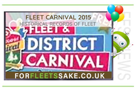 FLEET CARNIVAL 2015 - HISTORY OF FLEET HAMPSHIRE