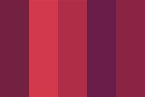 Red and Purple Color Palette