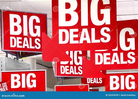 Deals Sales Sign Royalty Free Stock Images - Image: 20293939