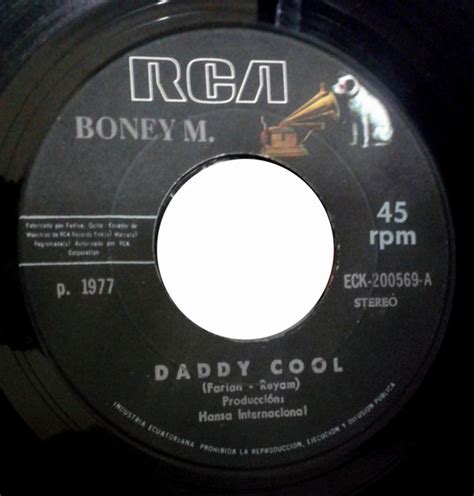 Boney M. - Daddy Cool (1977, Vinyl) | Discogs