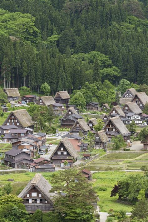 Historical Village Shirakawa-go, Japan Stock Image - Image of ...