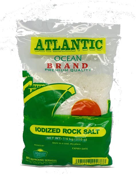 Atlantic Iodized Rock Salt 250g - Bohol Grocery