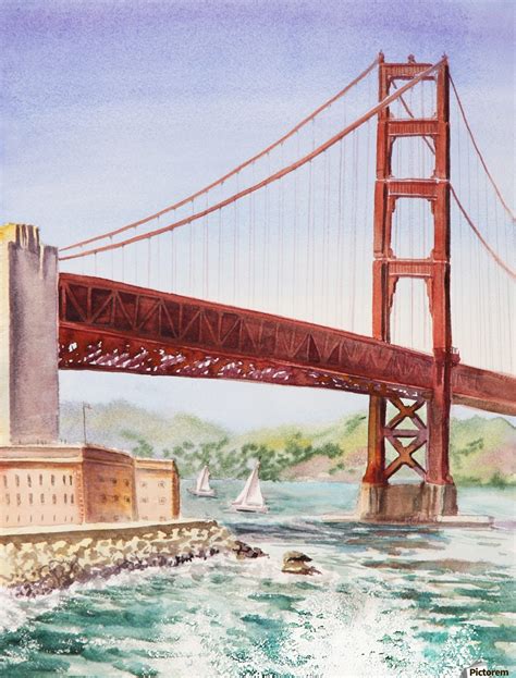 Golden Gate Bridge San Francisco - Irina Sztukowski