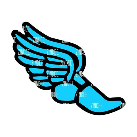 Track Shoe with Wings acrylic blank (3 inch) – Zindee.com