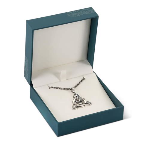 The Sterling Silver Celtic Knot Pendant - Hammacher Schlemmer