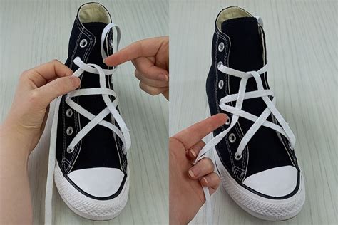 Star Lacing Shoes: EASY Tutorial With Photos - Wearably Weird | Ways to ...