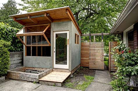 Cool diy backyard studio shed remodel design & decor ideas (29 ...