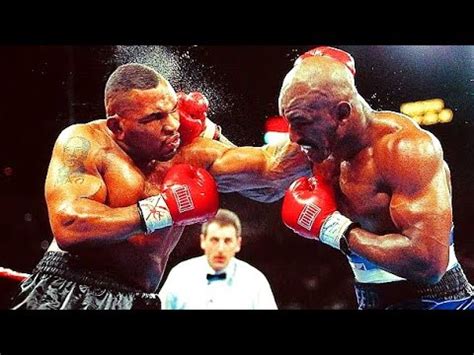 Mike Tyson vs Evander Holyfield 1 // "Finally" (Highlights) - YouTube