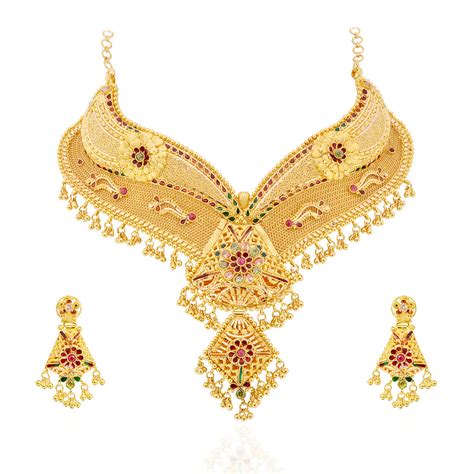 Collections | Wedding Fashion Beautiful Bridal Necklace Set | GRT Jewellers