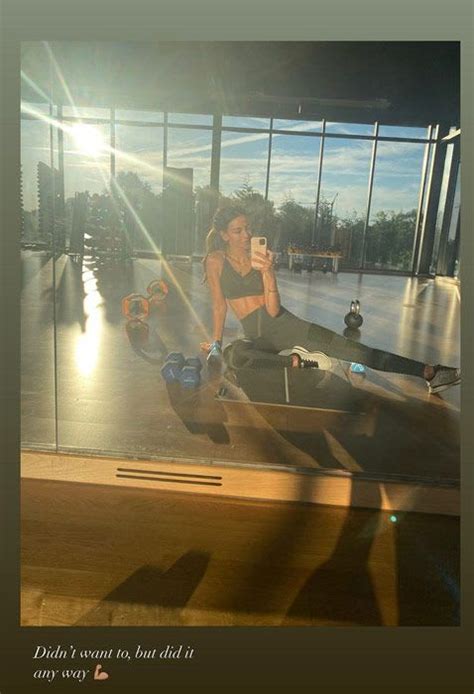 Michelle Keegan's sizzling new workout selfie proves she's more toned than ever | HELLO!