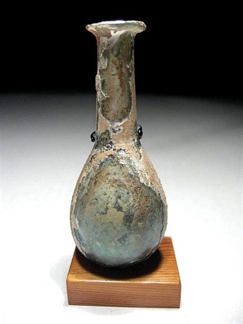 Roman Glass Tear Bottle, 100 - 300 Ad. | Roman glass, Ancient vase ...