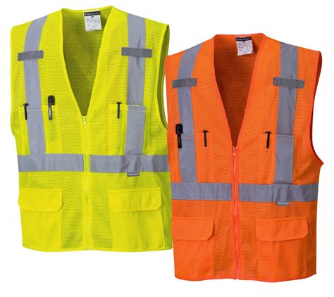 US370 High Visibility Full Mesh Safety Vest - Portwest - iWantWorkwear