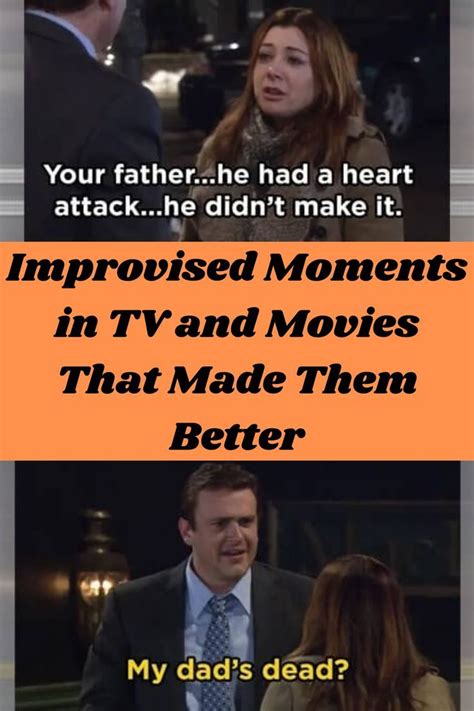 Improvised Moments in TV and Movies That Made Them Better | Improvisation, In this moment ...