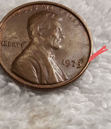 1973 Penny error | Coin Talk