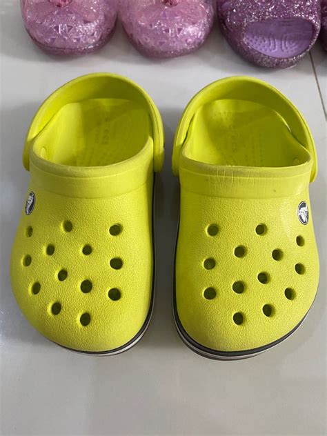 Neon Green Crocs, Babies & Kids, Bathing & Changing, Other Baby Bathing ...