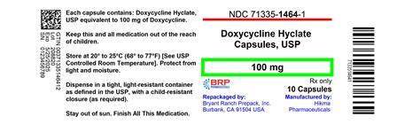 DailyMed - DOXYCYCLINE HYCLATE capsule