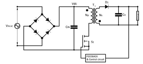 Flyback Converter Circuit Diagram