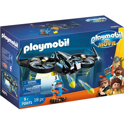 PLAYMOBIL THE MOVIE Robotitron with Drone - Walmart.com - Walmart.com