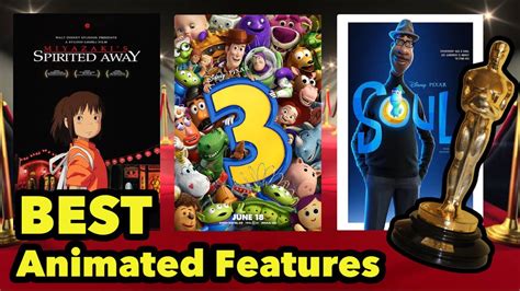 Every Best Animated Feature Oscar Winner Ranked (with Soul) - YouTube