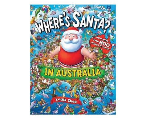 Where's Santa? In Australia Book | Catch.com.au