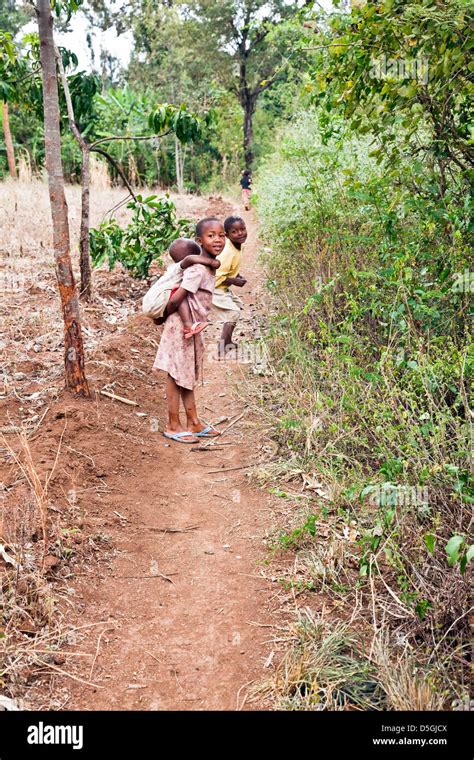 African Orphan Children near Moashi;Tanzania;Africa;from Maasai and ...