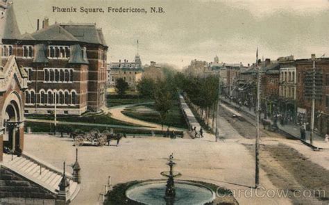 Phoenix Square Fredericton, NB Canada New Brunswick Postcard