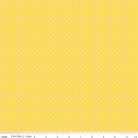 Swiss Dot Yellow / Yellow polka dot fabric / 100 % Cotton / | Etsy