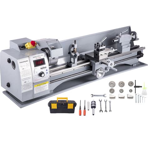 VEVOR Mini Metal Lathe Benchtop Machine 8.3" x 31.5" Working Lathe ...