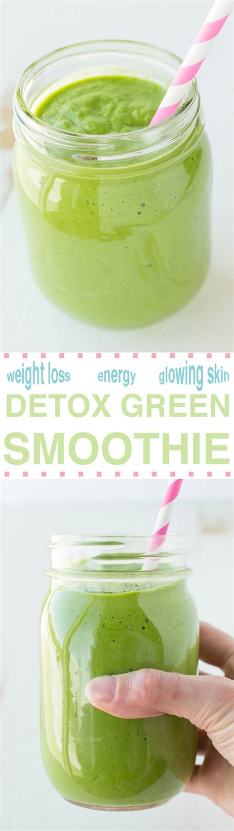 Detox Green Smoothie – Deliciously Sprinkled