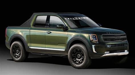 Kia Telluride pickup truck rendering | Kia Telluride Forum