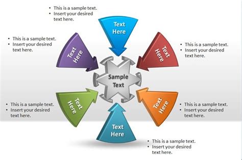 Free Round PowerPoint Diagram - Free PowerPoint Templates - SlideHunter.com